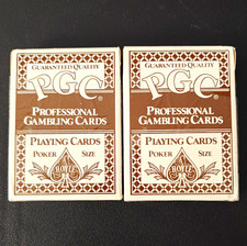 Hoyle PGC 2 Decks El Rancho Casino Las Vegas Professional Playing Cards Used picture