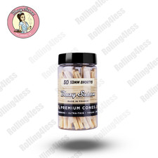 Blazy Susan Shorty 53mm Pre Rolled Cones 50 Count Jar Ultra Thin French Paper picture