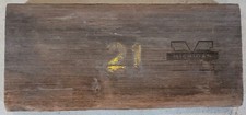 1927 STADIUM SEAT UNIVERSITY OF MICHIGAN WOLVERINES VINTAGE picture