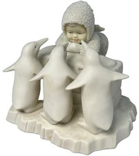 Dept 56 Snowbabies “What Shall We Do Today?” Penguins Figurine Retired 68772 EUC picture