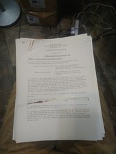 Complete 1945 WWII US Navy Procurement Document Packet 9 Pages Pacific Logistics picture