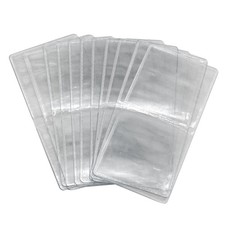 50x Clear Plastic Holders Double Pocket 2x2
