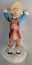 Hawthorne Village Rudolph's Christmas Town Hermey on Rudolph Figurine 2004 picture