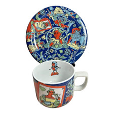 Vintage Bopla Lagenthal Swiss Made Coffee Cup & Saucer picture