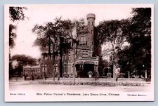 K7/ Chicago Illinois RPPC Postcard c1910 Mrs. Porters Home Lake Shore703 picture