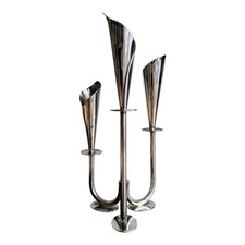 Hans Jensen Calla Lily Triple Candle Holde, Denmark picture