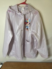 Disney Women's Classic Rain jacket Women XL Light Purple Minnie Mouse picture