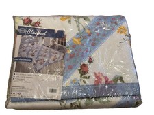 Beacon Vintage Retro Twin Full Blanket Floral Sophistication   Satin Trim 72x90 picture