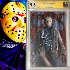 CGC KEN KIRZINGER FRIDAY THE 13TH #1  PAINTED VARIANT  LTD TO 1500  AVATAR 2005 picture