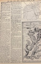 Vintage Dayton flood March 27, 1913 NEW YORK TIMES News Article picture
