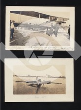 1919 RPPC  Air Plane Post Cards x2 Rare St Petersburg Beach Florida Vintage picture