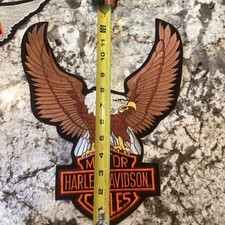 VTG HARLEY DAVIDSON MC EAGLE PATCH UP WING BAR   PRODUCT 13x10 picture