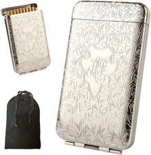 Vintage Peaky Blinders Cigarette Metal Case for 100's or Slim Size - Silver picture