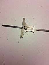 Vintage L. S. Starrett No. 237 Depth Gage w/6
