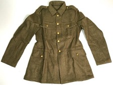 WWI BRITISH P1902 WOOL SERVICE DRESS COMBAT FIELD TUNIC JACKET- XLARGE 48R picture