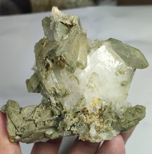Chlorite Quartz Crystal  Having Beautiful Growth-Pk picture