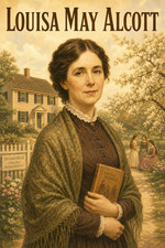 LOUISA MAY ALCOTT *2X3 FRIDGE MAGNET* AUTHOR POET LITTLE WOMEN GOOD WIVES PROSE picture