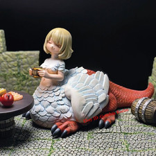 Anime Delicious in Dungeon Falin Chimera Pvc Figure Model Collection Decor Gift picture