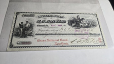 1908 R S Battles Banking House Bank Check to Chase $90.92 Ephemera picture