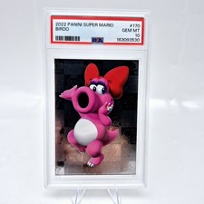 2022 Panini Nintendo Super Mario Birdo #170 PSA 10 Pop 4 Silver picture