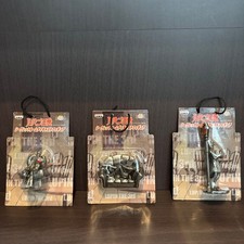 Lupin The 3rd Metal Mascot Keychain Set Fujiko Zenigata Banpresto Japan Rare picture