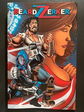 USASSASSIN/ BEARDZZERKER #1 COMIC BOOK, KEANU BRZRKR PARODY PRESS VARIANT COVER picture
