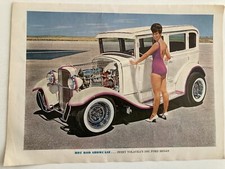 Hot Rod Showcase 1962 Print Ad Jerry Volavka's 1931 Ford Sedan Pin Up picture