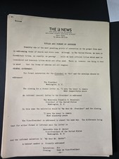 Vintage 1930's The NEWS NEW YORK PRESS GUIDE FIR TITLES AND FORMS OF ADDRESS picture