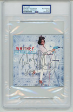 Whitney Houston ~ Signed Autographed The Greatest Hits CD Cover ~ PSA DNA picture