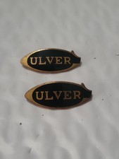 Lot Of 2 Vintage Culver Military Academy Metal Enamel Uniform Pin Badges  picture