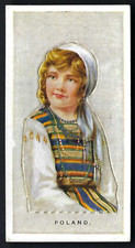 WILLS (NZ) - CHILDREN OF ALL NATIONS - #36 POLAND picture