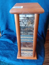 Wooden Very Unique Tall Candle Holder? picture
