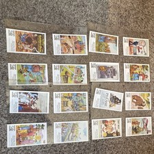 USPS 1984 Smokey Bear Stamp Set Non-Sport Trading Cards Lot (12) picture