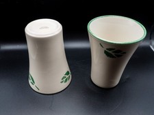Vintage Pentik vases with  leaf pattern. Made in Finland. Rare Find picture