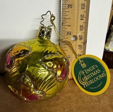 Butterfly Inge Glas Heirloom Ornament Germany Craftsmen Made picture