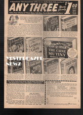 1953 print ad for Doubleday One Dollar Book Club picture