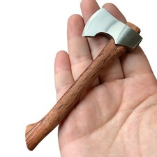 Mini Mountain Axe 7Cr13MoV Stainless Steel Wood Handle Camping Outdoor Mini Axe picture