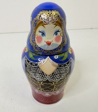 Vintage Val-Air Eau De Toilette Matruska Perfume Barcelona Spain Nesting Doll picture
