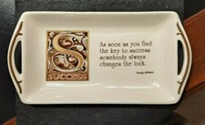 SUCCESS AS SOON AS YOU FIND THE KEY TO SUCCESS TRINKET HOLDER/TRAY   e4472DXX picture