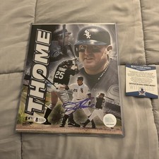 Jim Thome Signed Chicago White Sox 8x10 Photo Beckett Authenticated picture