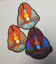 Colt Seavers The Fall Guy Unknown Stuntman STICKERS 3 PACK LOT HOLOGRAPHIC  picture