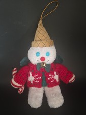 Vintage 2000 Mr Bingle Plush Dillard’s Maison Blanche Christmas Ornament Rare picture