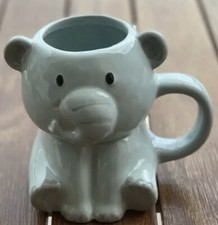 Baby Elephant Coffee Tea Collectible Mug Container Pencil Organizer Vase #1101 picture