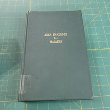 Area Handbook for Malaysia, 1970 U.S. Army, Government, Vietnam War picture