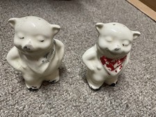 vintage Pig salt and pepper shakers picture
