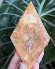 Golden Healer Freeform Crystal Diamond Gemstone Chakra Reiki picture