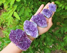 Natural Amethyst Crystal Clusters - Choose Size ('AAA' Grade Druze from Uruguay) picture