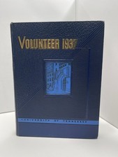 1937 University Of Tennessee Volunteer Knoxville TN Yearbook picture