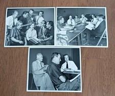 Henry Fonda, Tyrone Powers, D. Powell, A. Baxter Vtg Photos Table Read  Lot Of 3 picture