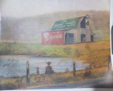 Coca-Cola Jim Simpson Vanishing Memories Artist Proof 16/250 1989 picture